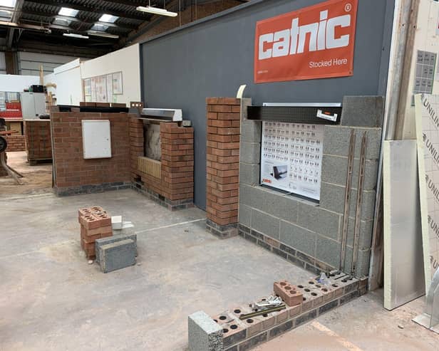 On-site training with Catnic.