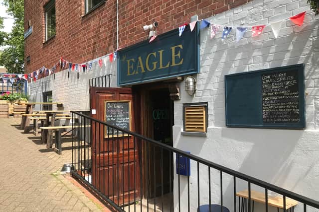 The Eagle pub, which is one of Warwick's smallest pubs. Photo by The Eagle