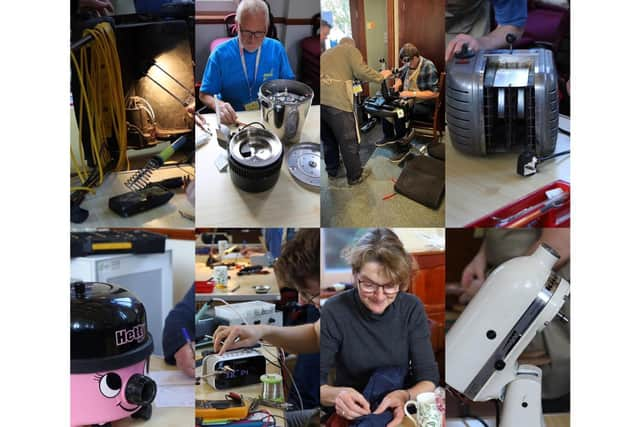 Various repairs being made by Repair Cafe Kenilworth