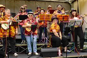 Foot-tapping sounds from Rugbylele. Picture: Patrick Joyce.