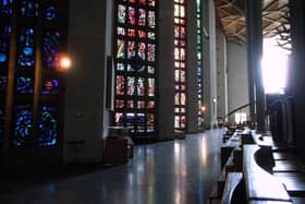 Coventry Cathedral interior by Steve Cadman