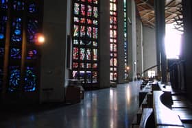 Coventry Cathedral interior by Steve Cadman