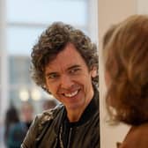Peter Staunton at launch of new collection with Henry Blake