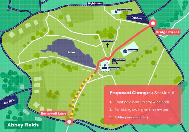 Section A of the proposed plans. Credit: Warwick District Council