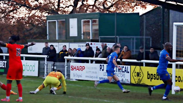 Dan Turner levels for Leamington.