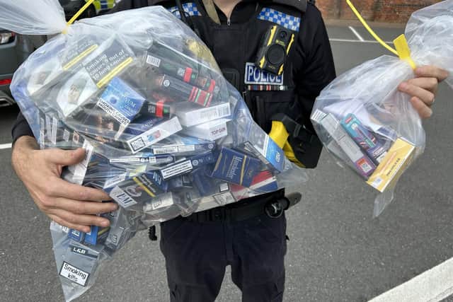Police Vaping Police operation sees illegal vapes and tobacco seized and immigration ...