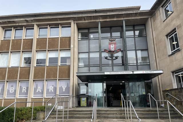 Shire Hall in Warwick, which is home to Warwickshire County Council. Photo by Warwick Courier