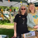 Photo show: Sara Lever from Bee Friendly Warwick and Fern Arnold from Bee Friendly Kenilworth. Photo supplied