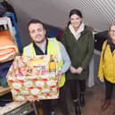AC Lloyd helped build a new toilet and kitchen area at the storage unit of Leamington’s LWS Night Shelter. AC Lloyd also organised a food box collection in December, with the donations given as part of the LWS reverse advent calendar. Photo supplied
