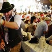 Bavarian fun in Dunchurch. Picture: Getty Images.