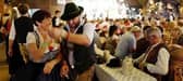 Bavarian fun in Dunchurch. Picture: Getty Images.