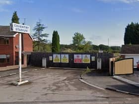 The sad state of affairs at the once thriving home of Coventry Bees. Photo: Google Street View.