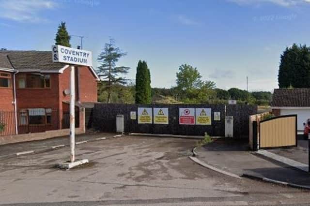 The sad state of affairs at the once thriving home of Coventry Bees. Photo: Google Street View.
