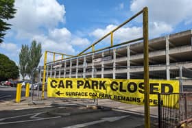 The Covent Garden multi-storey car park in Leamington has been closed since 2023 and will be demolished from Monday July 21.