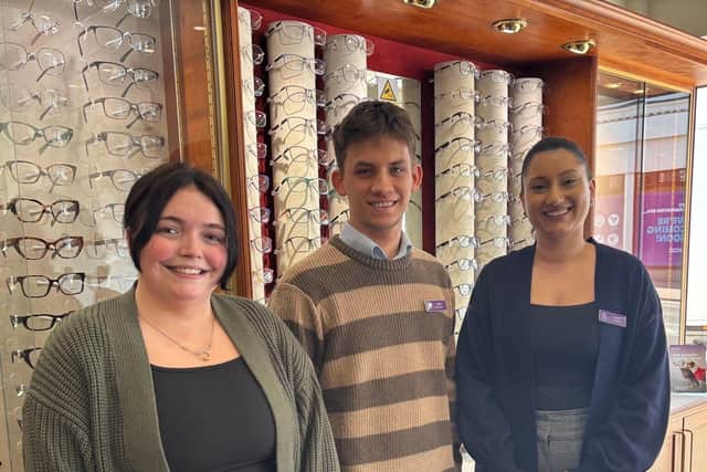 Local opticians welcomes new team members