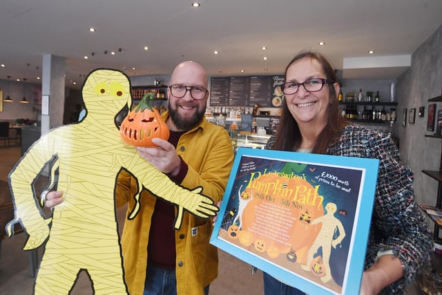 A spooktacular Halloween treasure hunt is set to return to Leamington town centre – with £1,000 worth of prizes to be won.
BID Leamington’s annual ‘Pumpkin Path’ will see participants hunt for clues in the windows of shops, cafes and restaurants across the town centre between Saturday, October 28 and Sunday, November 5 for the opportunity to win a host of prizes donated by Leamington businesses.
Entry forms are available to download at www.royal-leamington-spa.co.uk and can also be found at participating businesses as well as the Halloween stands on the upper and lower mall of Royal Priors Shopping Centre.