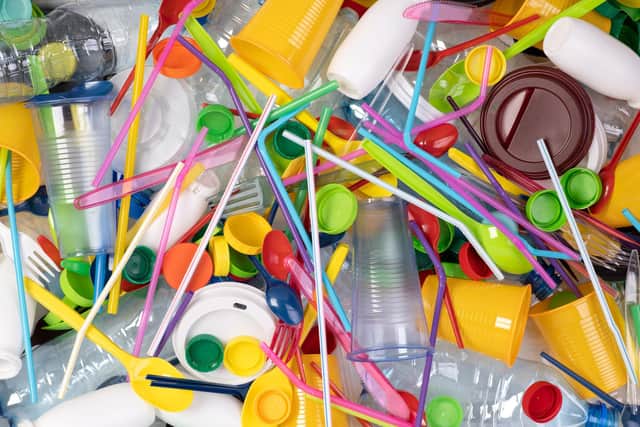 Following a new UK ban on single-use plastics, Warwickshire residents will see less single-use plastic being used across the county and are being encouraged to reduce their own plastic and food waste. Photo supplied by Warwickshire County Council