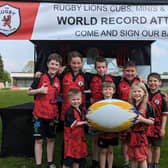 Rugby Lions Minis &amp; Juniors stall will be in Market Place at BikeFest