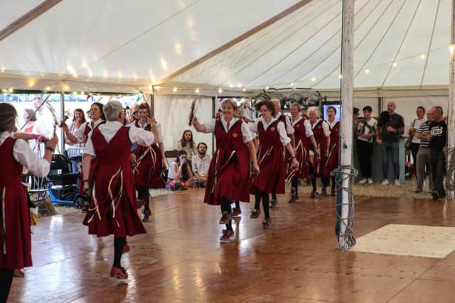 Warwick Folk Festival at its new site in 2022. Photo by Malcolm Locker / Warwick Folk Festival