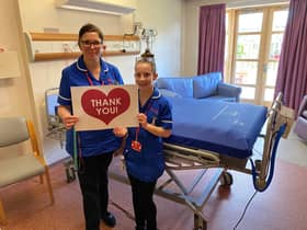 The Myton Hospices have been able to buy two cuddle beds thanks to donations and fundraising by the community. Photo supplied
