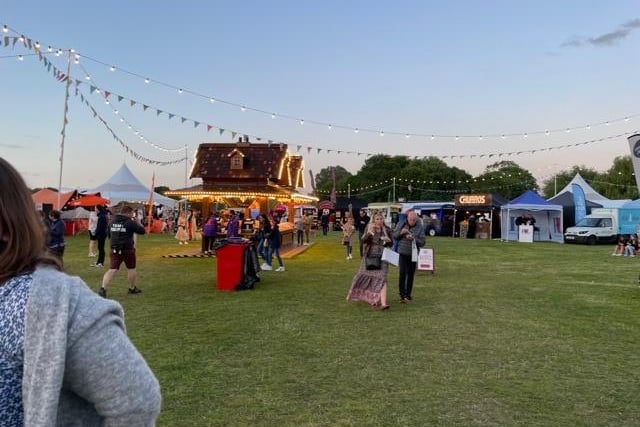 The event also featured food and drink stalls, a market and a shopping village. Photo by Kirstie Smith
