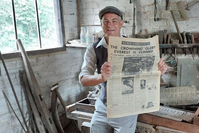 Old news is coming to Chedham's Yard