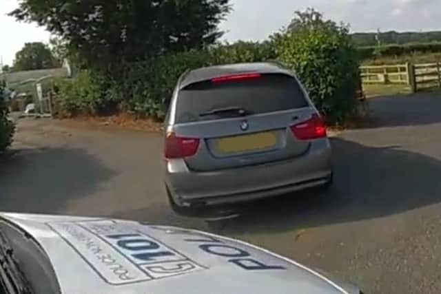 THis car was stopped on the A45 near to Ryton as the vehicle had a marker against it (under Warwickshire Police's Operation Tenacity), stating it had been involved in speeding offences and police were unable to trace the driver.