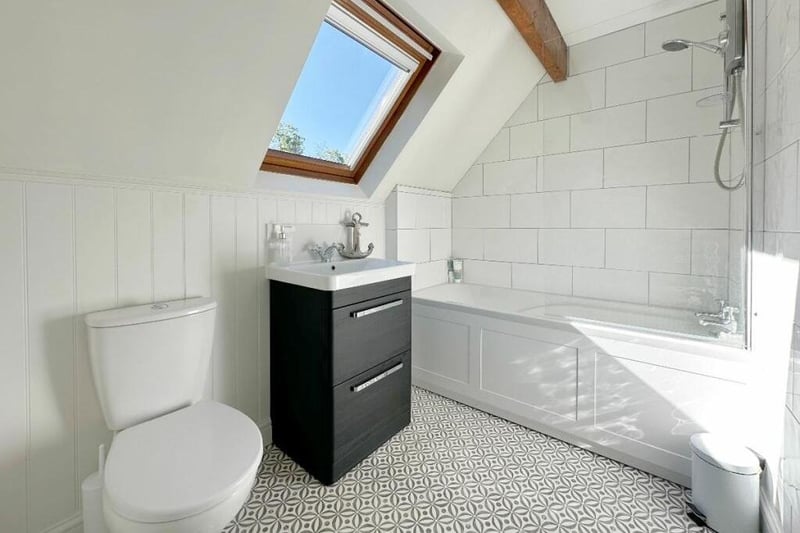 One of the bathrooms. Photo by Kingsman Estate Agents