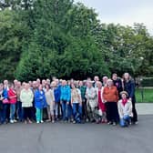 The Leamington International Twinning Society in Brühl.  Picture supplied.