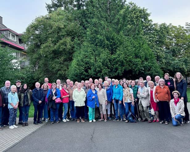The Leamington International Twinning Society in Brühl.  Picture supplied.