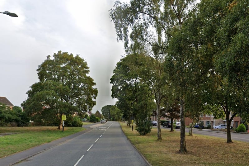 Property Price Median (year ending September 2023): £390,000 Property Price Median (year ending September 2024): £345,000  Photo shows Clinton Lane in Kenilworth