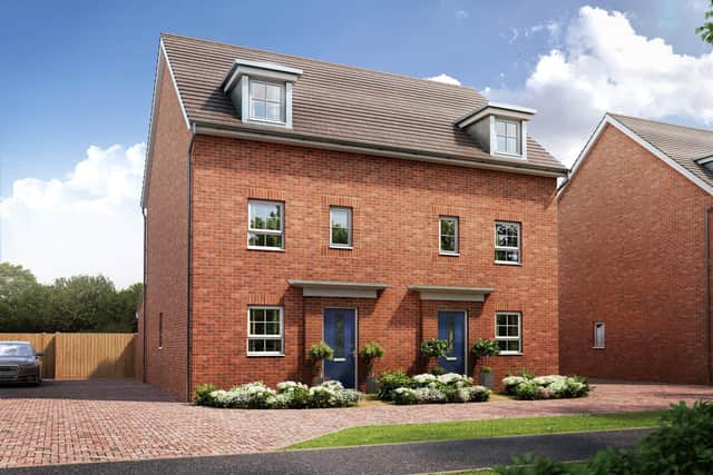 BN - A CGI of the Woodcroft show home at Ashlawn Gardens