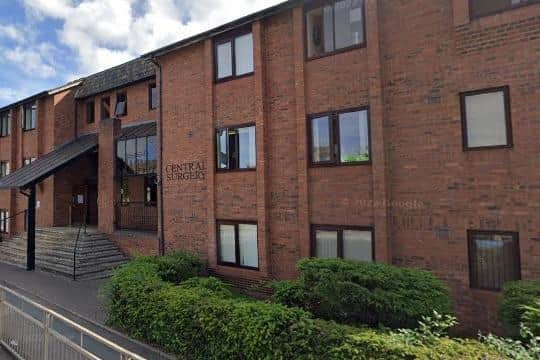 Central Surgery in Rugby has been placed into special measures after inspectors rated it as 'inadequate'.