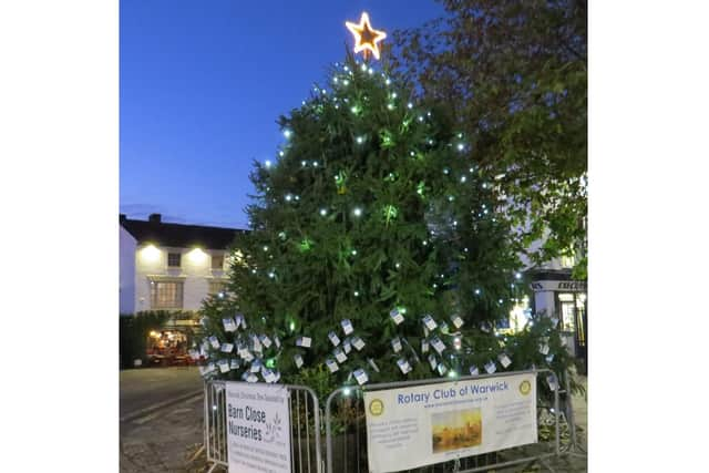 The popular Lights of Love will be put on the Christmas tree in Warwick again this year to celebrate and remember loved ones. Photo supplied