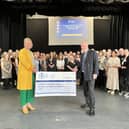 Police and Crime Commissioner Philip Seccombe and Deputy Police and Crime Commissioner Emma Daniell with representatives of the many funded projects. Picture supplied.