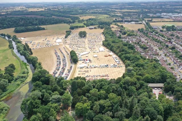 The Warwick Folk Festival site in 2022. Photo by Alex Harvey