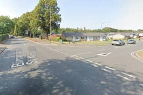 A man has been taken to hospital after a crash in Warwick. The incident happened on Birmingham road near the junction of St Michael's Road. Photo by Google Streetview.