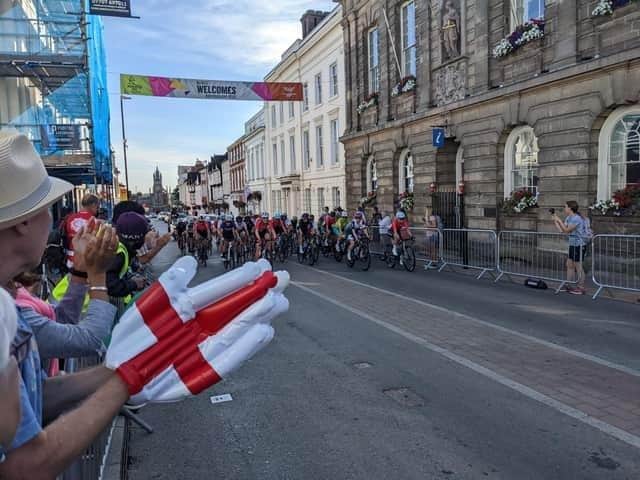The Women’s and Men’s Road Cycling Races took place along the historic streets of Warwick. Photo by Warwick Courier