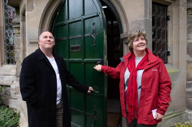 Wendy and Kevin return to the historic building.