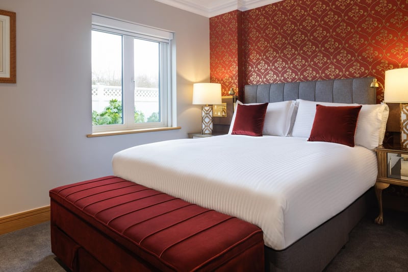 Imagine snuggling up in this bed...