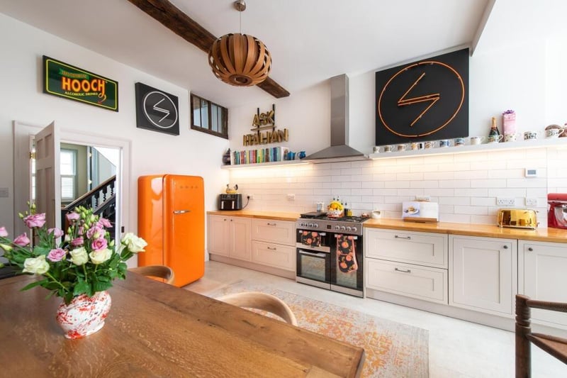 The kitchen.