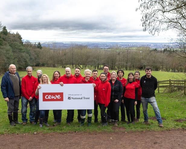 CEWE head office staff recently undertook volunteering in the Clent Hills