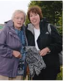 Rayanne Byatt pictured with her mum who was cared for at Coventry Myton Hospice. They took part in Myton's 'make a will' campaign last year. Photo supplied