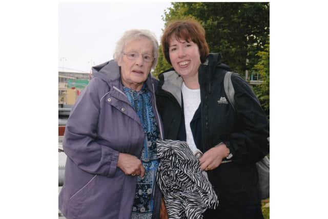 Rayanne Byatt pictured with her mum who was cared for at Coventry Myton Hospice. They took part in Myton's 'make a will' campaign last year. Photo supplied