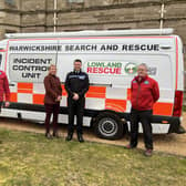 Emma Daniell, Deputy Warwickshire Police and Crime Commissioner and Alex Franklin-Smith, Warwickshire Police Deputy Chief Constable (centre, left and right) got a tour of WarkSAR’s new Incident Contro