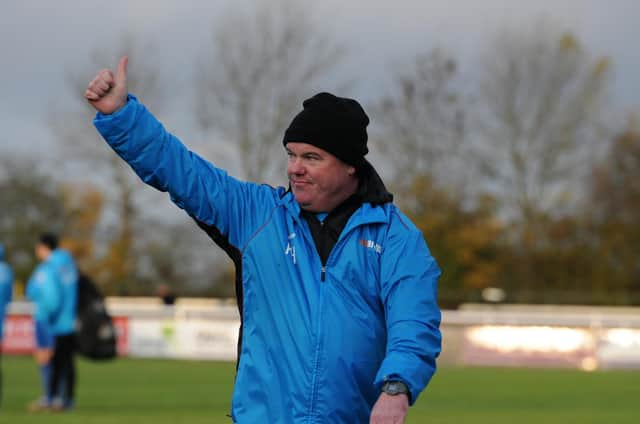 Paul Holleran was impressed by his side's defending against Kettering Town.