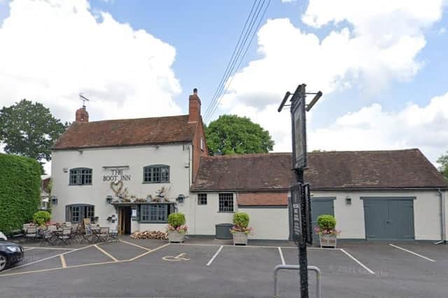 The Boot Inn at Lapworth. Photo by Google Streetview