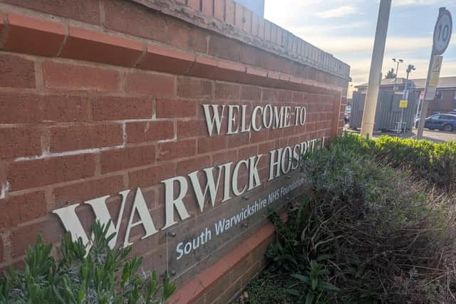 A 'critical incident' has been declared at Warwick Hospital due to the ‘high number of people seeking treatment’. Photo by Warwickshire World