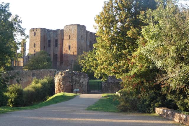 The Tiltyard – the path on which Queen Elizabeth I first rode into Kenilworth Castle
