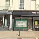 The Papa John's branch in Bath Street, Leamington, is not on the company's national list of closures. Picture courtesy of Google Maps.